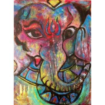 Painting of Ganapathy